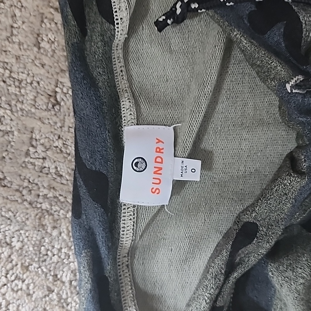 Sundry Camo Athletic Skirt